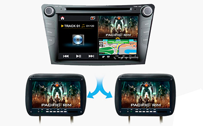 Функция Dual Zone RoadRover