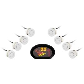 Парктроник GT P Fusion 8 white (P FS8 White) 8 датчиков, Цвет датчиков: белый, фото 