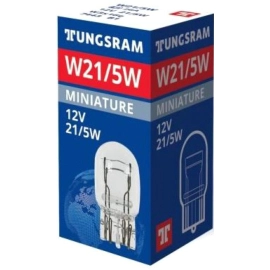 Галогенова лампа Tungsram T20 W3x16q 13.5V 7443NA B1, фото 