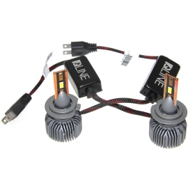 LED лампы QLine Ultra +200% H7 6000K 55W 12V, фото 