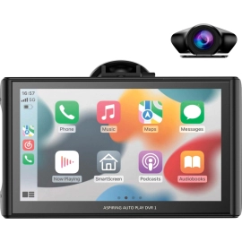 Автомобильный монитор Aspiring Auto Play DVR 1, Magnet, CarPlay, Android Auto, фото 