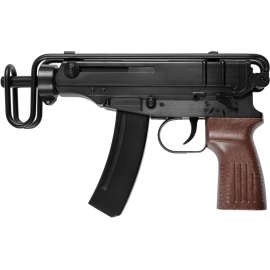 Пистолет-пулемет страйкбольный ASG CZ Scorpion Vz61 Black 6mm, фото 