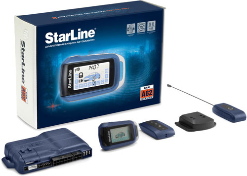 Двухсторонняя сигнализация StarLine A62 CAN