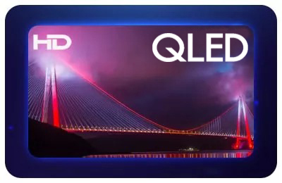 QLED Blue-Ray UHD дисплей