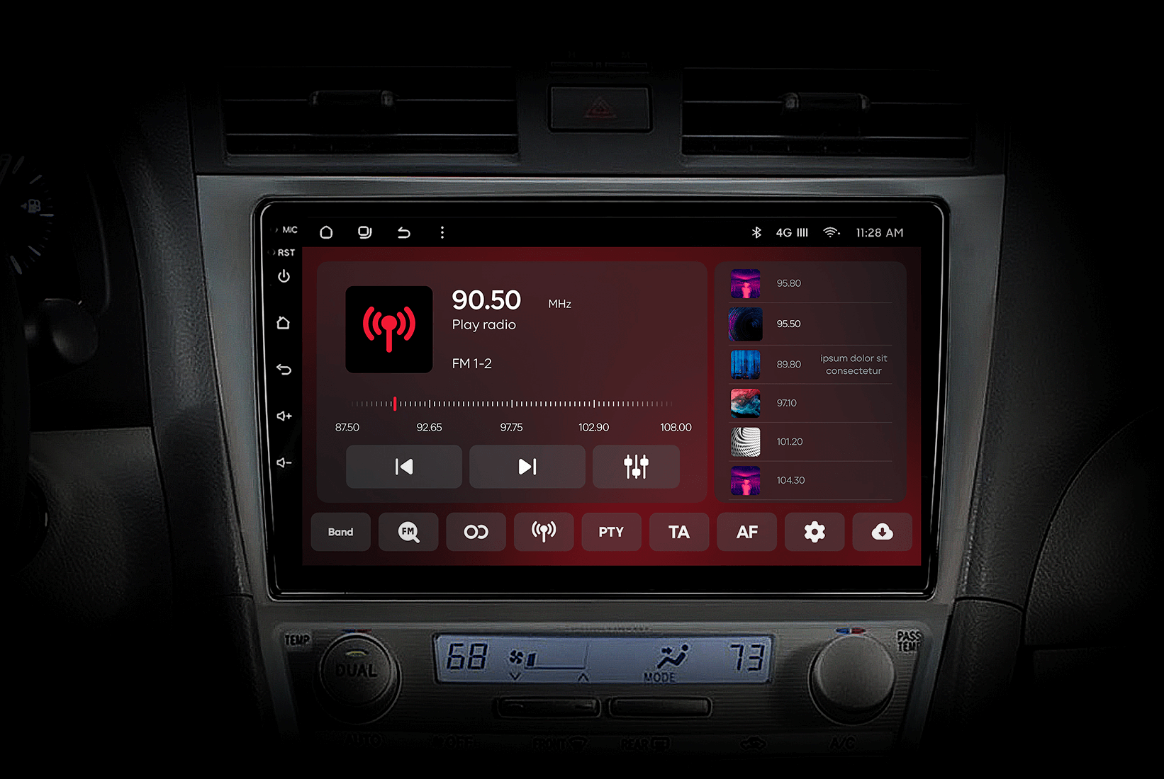Bluetooth музыка и громкая связь