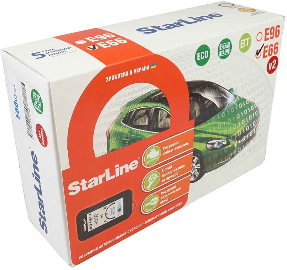 Starline e66 bt eco инструкция