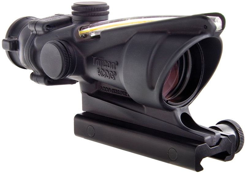 Trijicon ACOG 4x32 BAC Dual illum Amber Chevron .223/5.56 BDC