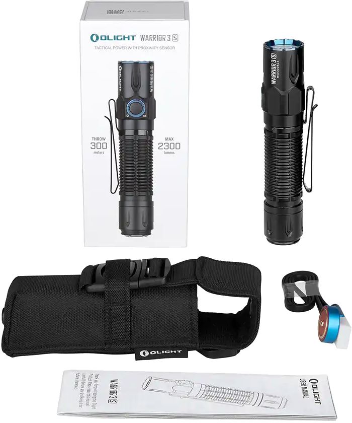 Olight Warrior 3S Black купить в Украине • winauto.ua интернет-магазин