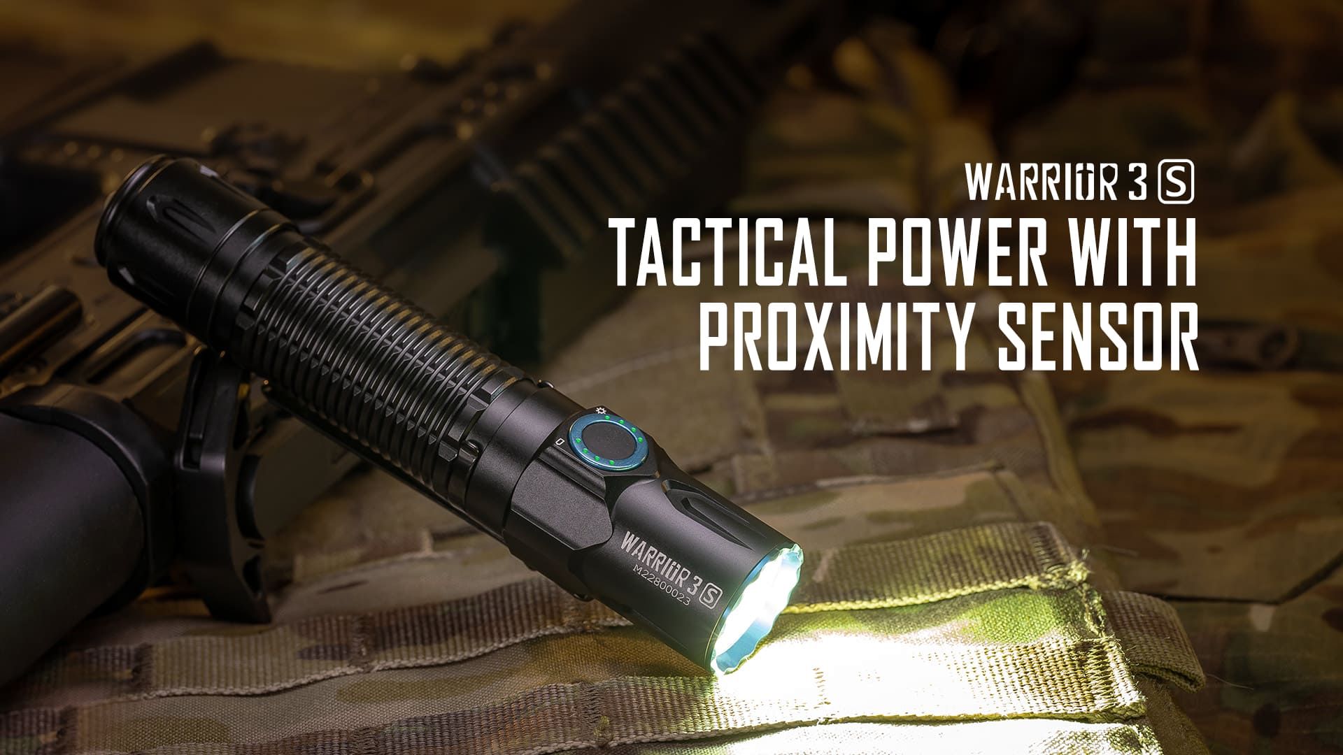 Olight Warrior 3S Black купити в Україні • Вінавто інтернет-магазин