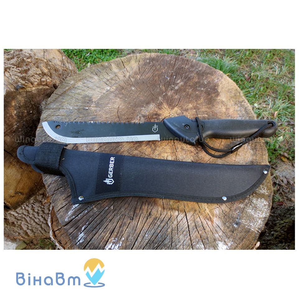 Пила-мачете Gerber Outdoor Gator Machete JR, 31-000759, рукоять-Gator-Grip