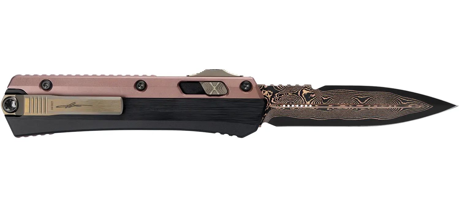 Microtech Rose Gold Microtech Marfione Select Glykon Rose Gold/Black (184-16MS1) купить в ...