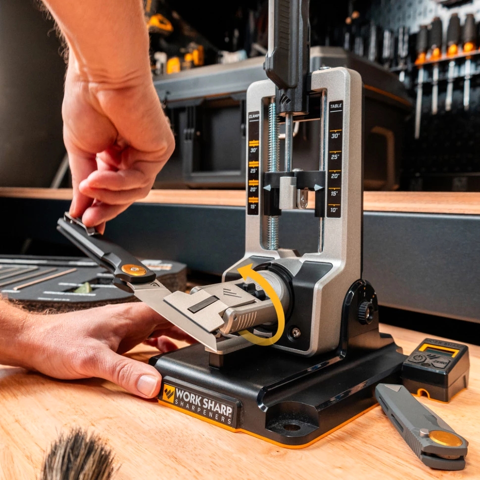 Work Sharp Professional Precision Adjust Elite Knife Sharpener  (WSBCHPAJ-PRO-ELT-I) купить в Украине • Винавто интернет-магазин