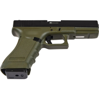 Пистолет страйкбольный Evolution E017 Gas 6мм OD Green, фото 3