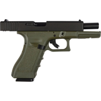 Пистолет страйкбольный Evolution E017 Gas 6мм OD Green, фото 6
