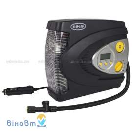 Компресор Ring RAC630 з автостопом та LED ліхтарем, фото 