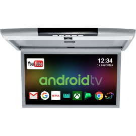 Потолочный монитор Clayton SL-1588 GR  с USB/SD Android, цвет серый, фото 