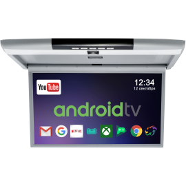Потолочный монитор Clayton SL-1788 GR Android с USB/SD, цвет серый, фото 