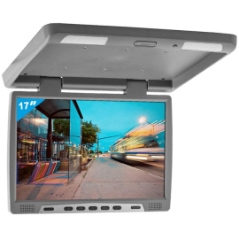 Потолочный монитор Gate SQ-1702 Gray с USB/SD, цвет серый, фото 