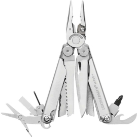 Мультитул Leatherman Wave Plus, нейлоновый чехол (832524), Цвет: серебристый, фото 