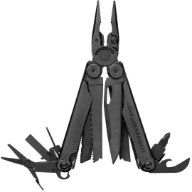 Мультитул Leatherman Wave Plus Black (832526), Цвет: черный, фото 