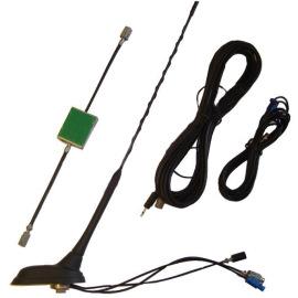 Автомобильная FM+TV+GPS-антенна Calearo ANT 77 47 002 активная внешняя, фото 