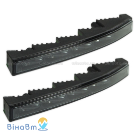 Дневные ходовые огни Nolden LED Premium Line Slim ML-018 1741.1 black (2 x 5 LED), фото 