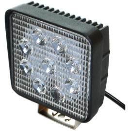 Светодиодная фара AllLight 06T-27W 9chip EPISTAR spot 9-30V slim, фото 
