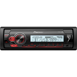 Морская USB магнитола Pioneer MVH-MS410BTс Bluetooth, фото 