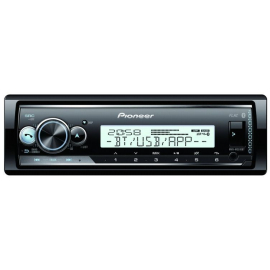 Морская USB магнитола Pioneer MVH-MS510BT с Bluetooth, фото 