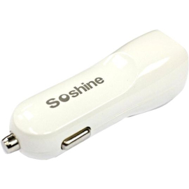Автомобільний зарядний пристрій Soshine AC200 (12V - 2 USB), фото 