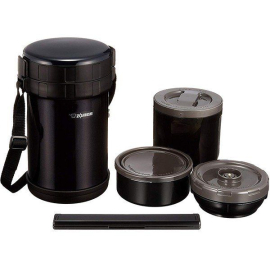 Набор для ланча Zojirushi SL-XE20AD Черный, фото 