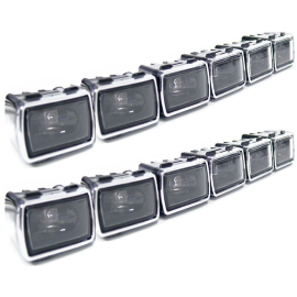 Дневные ходовые огни Nolden LED Transformer modular M200D 92000LO-6C chrom low angle, фото 