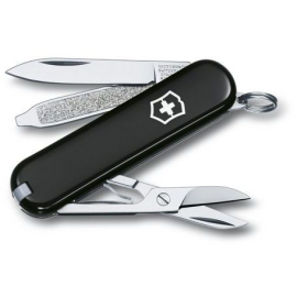 Швейцарский нож Victorinox Classic SD Black блистер (0.6223.3B1), Другие варианты: Black блистер, фото 