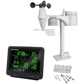 Метеостанция Bresser Weather Center 5-in-1 256 colour Professional Black (7002520CM3000), фото 