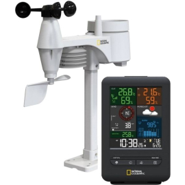 Метеостанция National Geographic Weather Center 5-in-1 256 colour Black (9080500), фото 