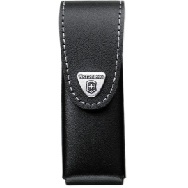 Чехол на пояс Victorinox 4.0523.3 кожа черный на липучке 111мм, фото 