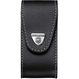 Чехол на пояс Victorinox 4.0524.XL кожа черный для Work Champ XL 0.9064.XL 111мм, фото 