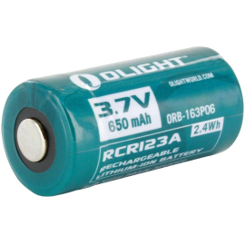 Аккумулятор Olight RCR123 (16340) 650 mAh, фото 