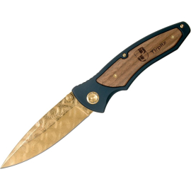 Нож Boker Tirpitz Damascus Gold, фото 