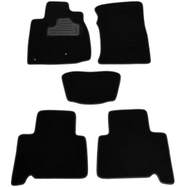 Ворсовые коврики в салон Pro-Eco для Toyota Land Cruiser Prado (J120) 1-2 ряд 2002-2009 (PE 1006001), фото 