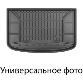 Резиновый коврик в багажник Frogum для Toyota RAV4 Hybrid (mkV) 2019+ (нижний уровень, с органайзером) (FG TM413238), фото 
