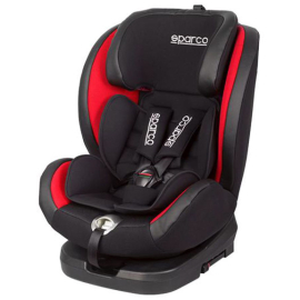 Автокресло Sparco G0+1+2+3 красное (SK600IRD), Расцветка: красный, фото 