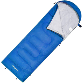 Спальний мішок KingCamp Oasis 250XL Left Blue, фото 