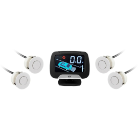 Парктроник GT P Drive 4 white (P DR4 White) 4 датчика, Цвет датчиков: белый, фото 