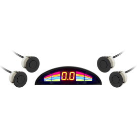 Парктроник GT P Rainbow 4 black (P RB4 Black) 4 датчика, Цвет датчиков: черный, фото 