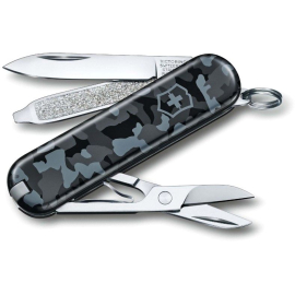 Швейцарський ніж Victorinox Classic SD Navy Camouflage (0.6223.942), Інші варіанти: Navy Camouflage, фото 