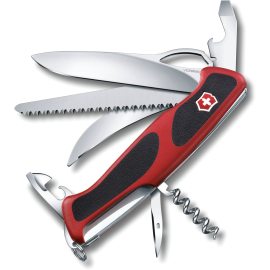 Швейцарский нож Victorinox Rangergrip 57 Hunter Red/Black (0.9583.MC), фото 