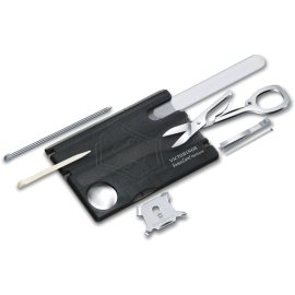 Швейцарская карта Victorinox Swisscard Nailcare Black (0.7240.T3), Другие варианты: Black, фото 
