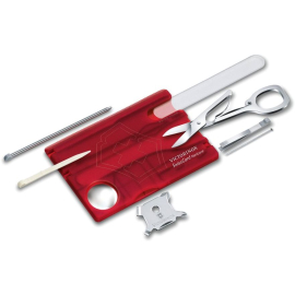 Швейцарская карта Victorinox Swisscard Nailcare Red (0.7240.T), Другие варианты: Red, фото 