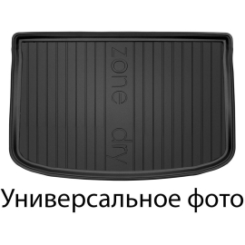 Резиновый коврик в багажник Frogum Dry-Zone для Skoda Fabia (mkIII) хэтчбек 2014+ (без двухуровневого пола) (FG DZ549796), фото 